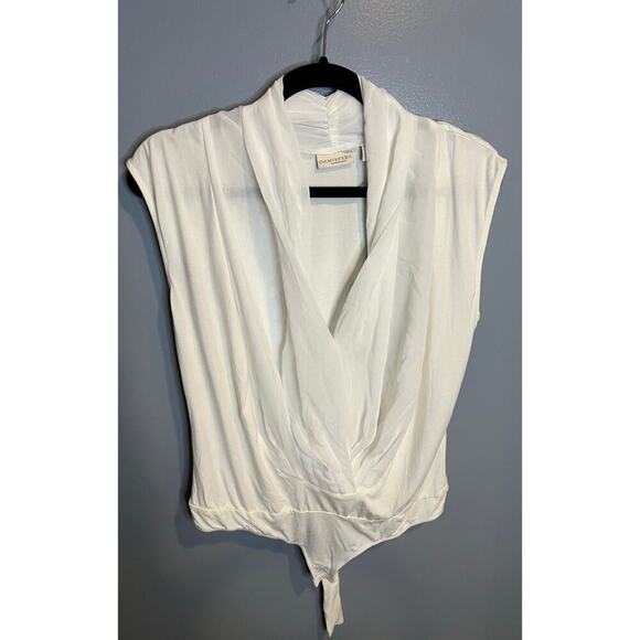 NWT Eva Mendes Sleeveless Bodysuit - Women's Size Large - Picture 1 of 8